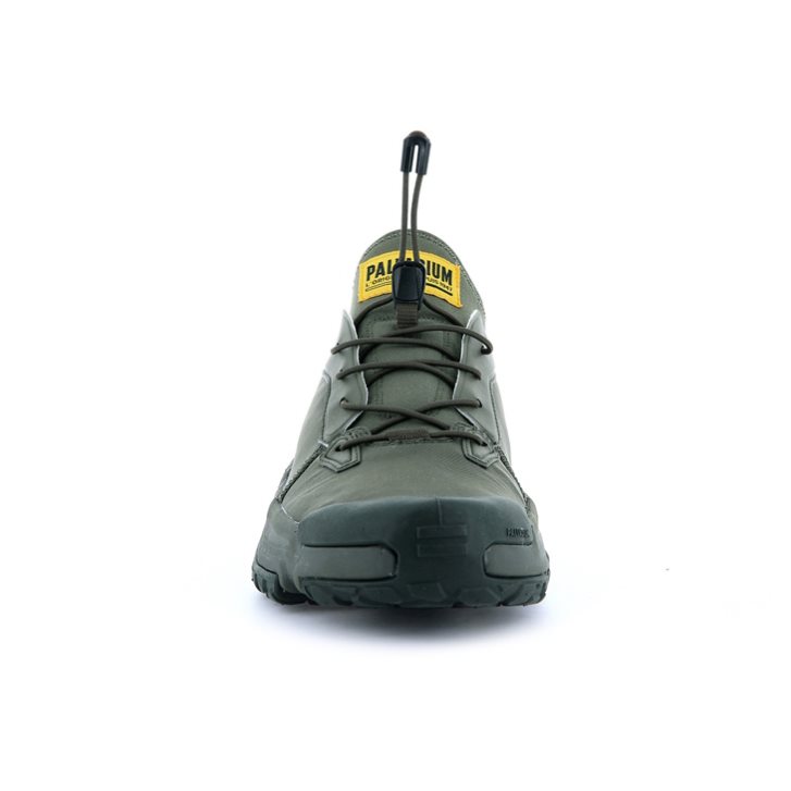 Palladium Off-grid LO NYL Men's Sneakers Olive | UK Y706-KBT